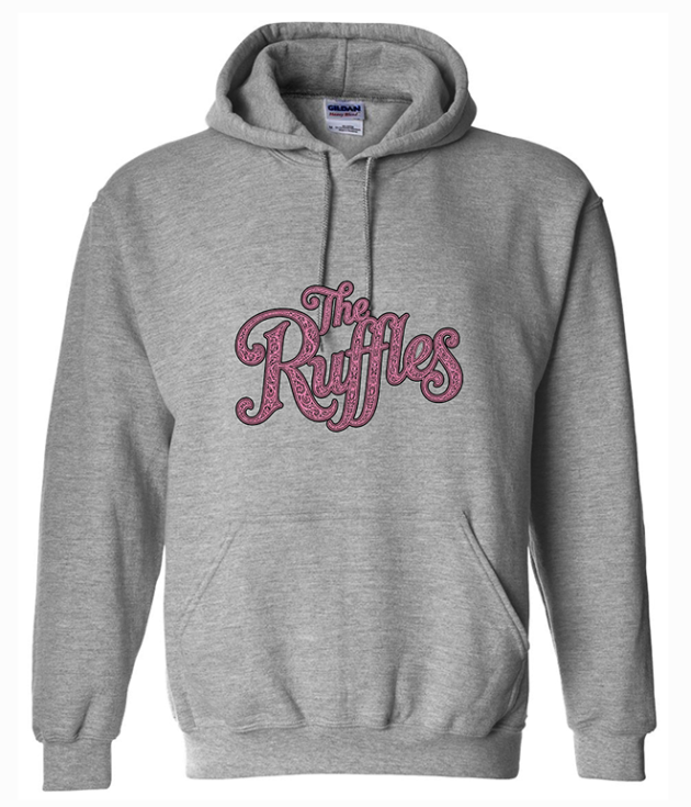 Ruffles Gray Hoodie Sweatshirt
