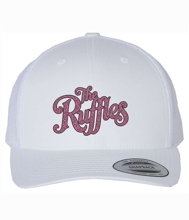 Ruffles Logo Trucker Hat - White